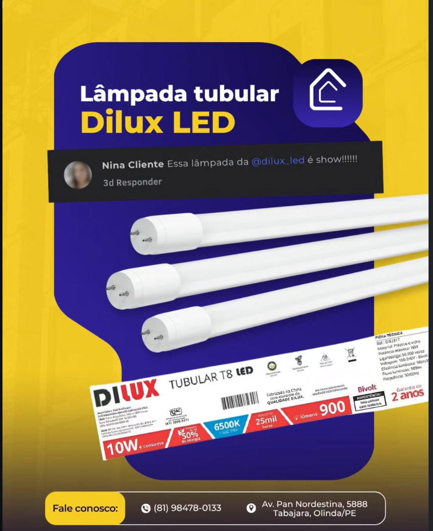 Lampada Tubular